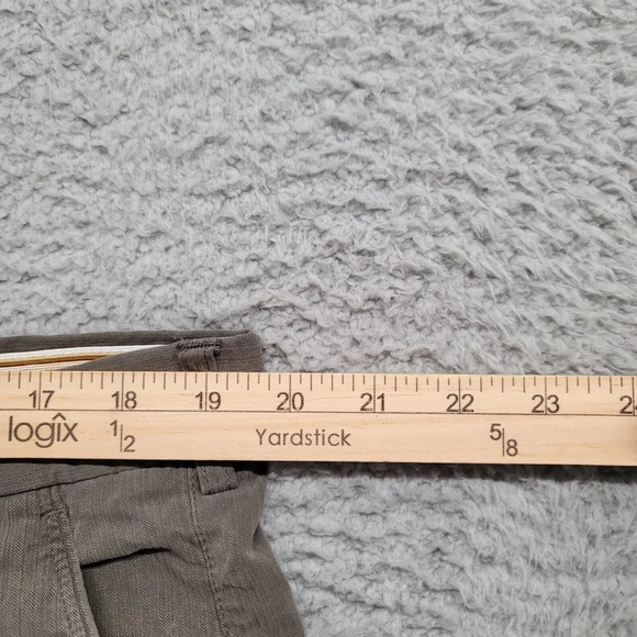 Caribbean Shorts Mens 40 Gray Cargo Outdoor Casual 9 Inseam Pockets Silk Pleated - Picture 9 of 11